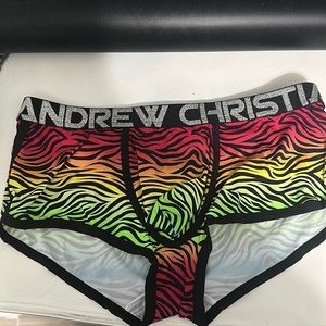 Andrew Christian Chains of Love Brief with Almost Naked Black Gold Medium